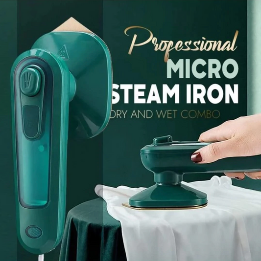 Improved Portable Steam Iron [Works on any fabric]