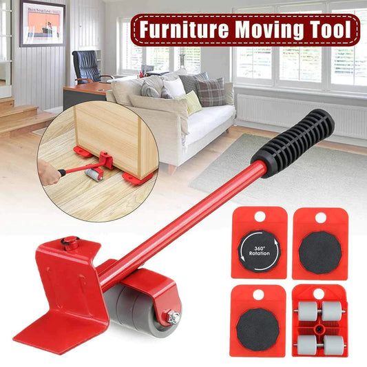HEAVY-DUTY Lever: Lift any furniture or heavy objects easily!